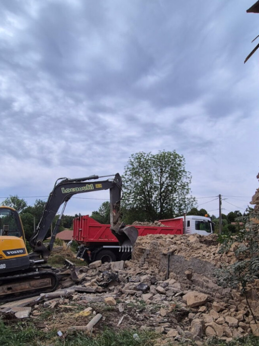 Travaux de terrassement terrain